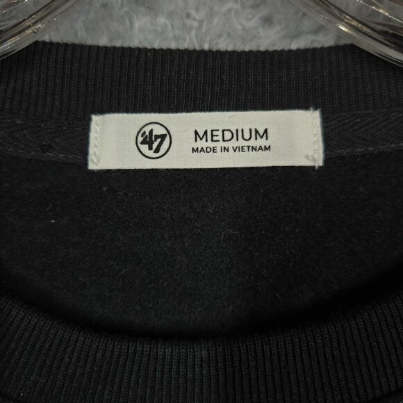 47 Brand Women's Illinois Fighting Illini Sweatshirt Black Medium NCAA 00155 - Picture 4 of 7